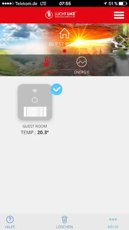 LHZ for Android - Manage Home Heating with Ease