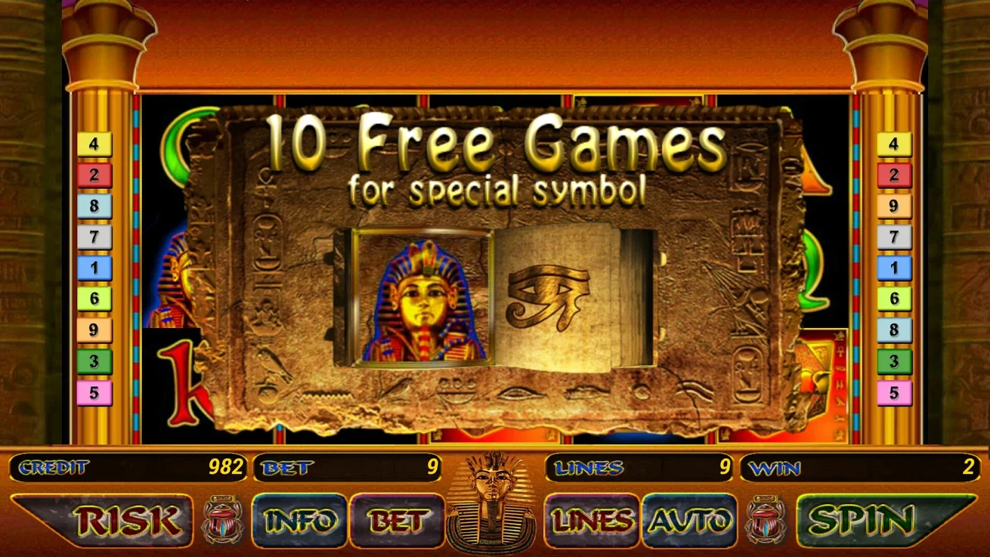 Book Of Egypt Slot for Android - Magical Gaming Experience