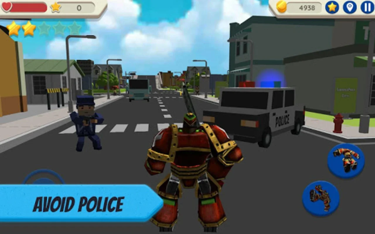 Robot Hero: City Simulator 3D for Android - Unleash Chaos