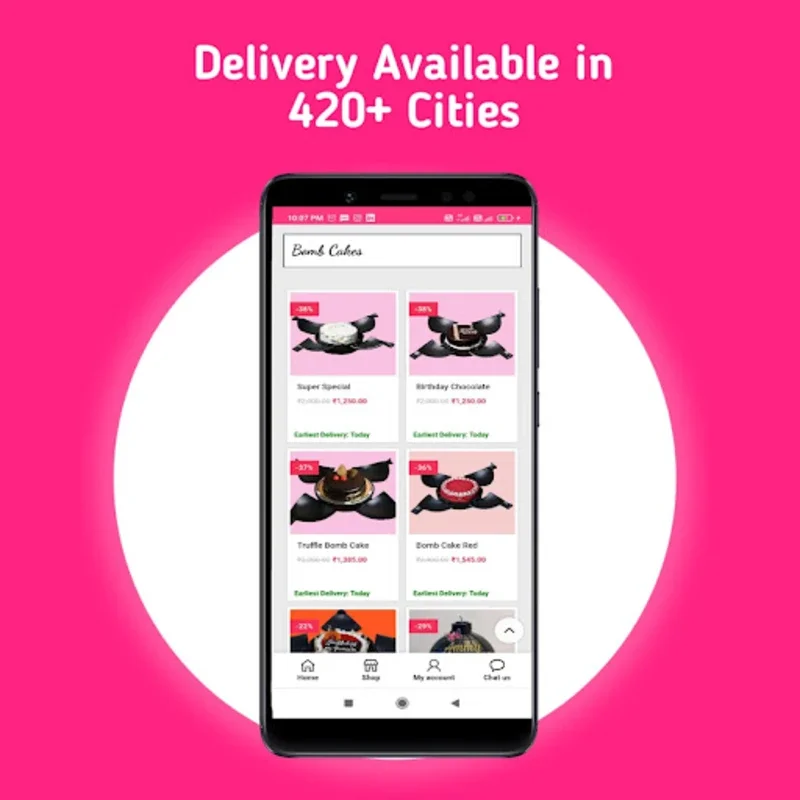 Kekmart: Online Cake Delivery for Android - Various Options