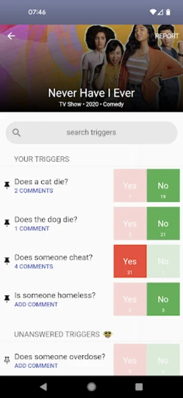 Does the Dog Die? for Android - Filter Emotional Triggers