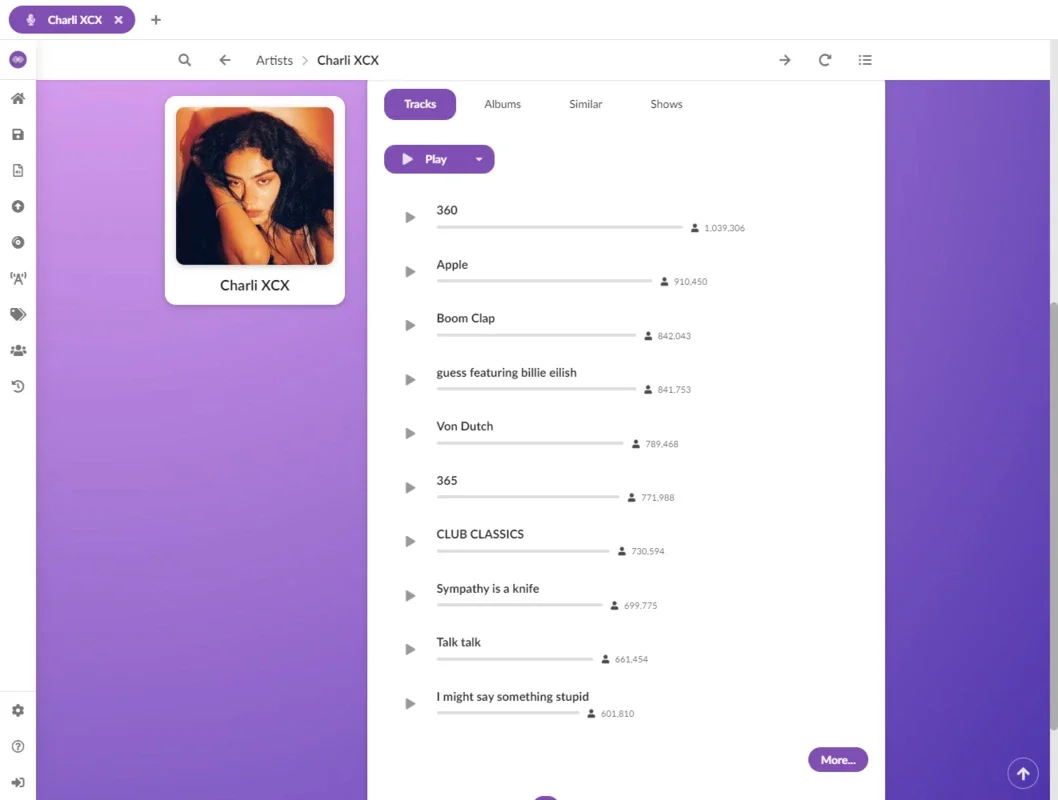 muffon for Windows - Stream Music from Multiple Platforms