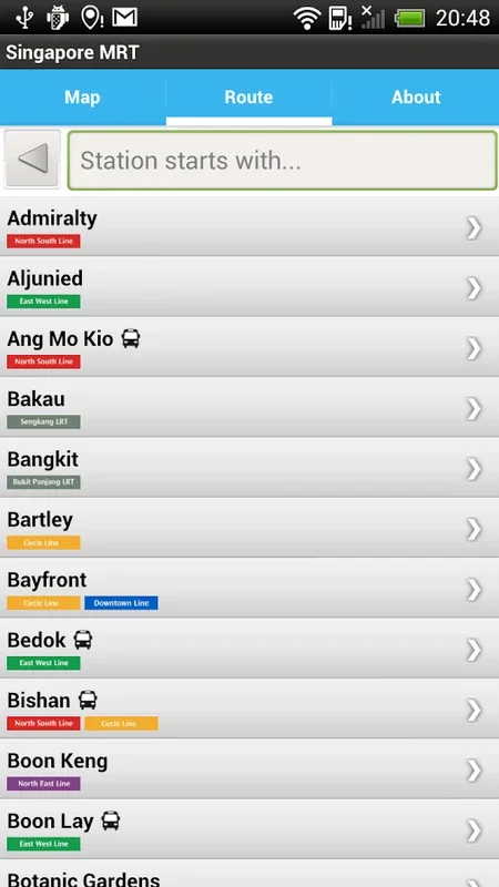 Singapore MRT for Android - Efficient Transit Navigation