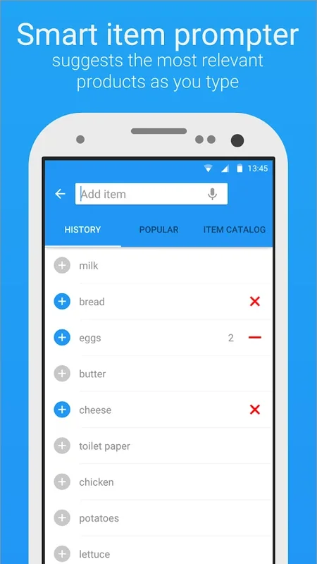 Listonic for Android - A Great Grocery List and Planning App