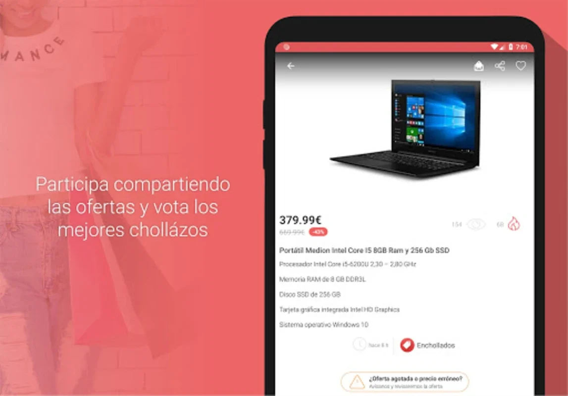 Enchollados - Chollos, Ofertas for Android: Save Big on Products