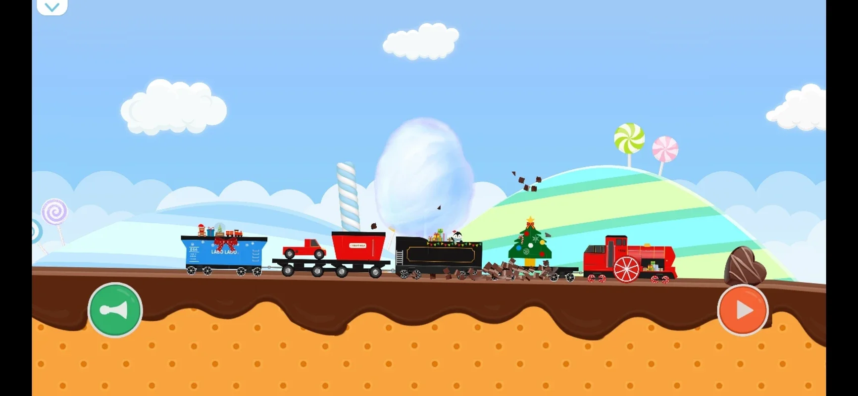 Christmas Train Game For Kids for Android - Fun Holiday Adventure