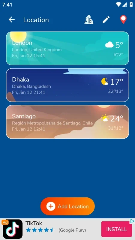 Weather Forecast for Android: Accurate Global Weather Info