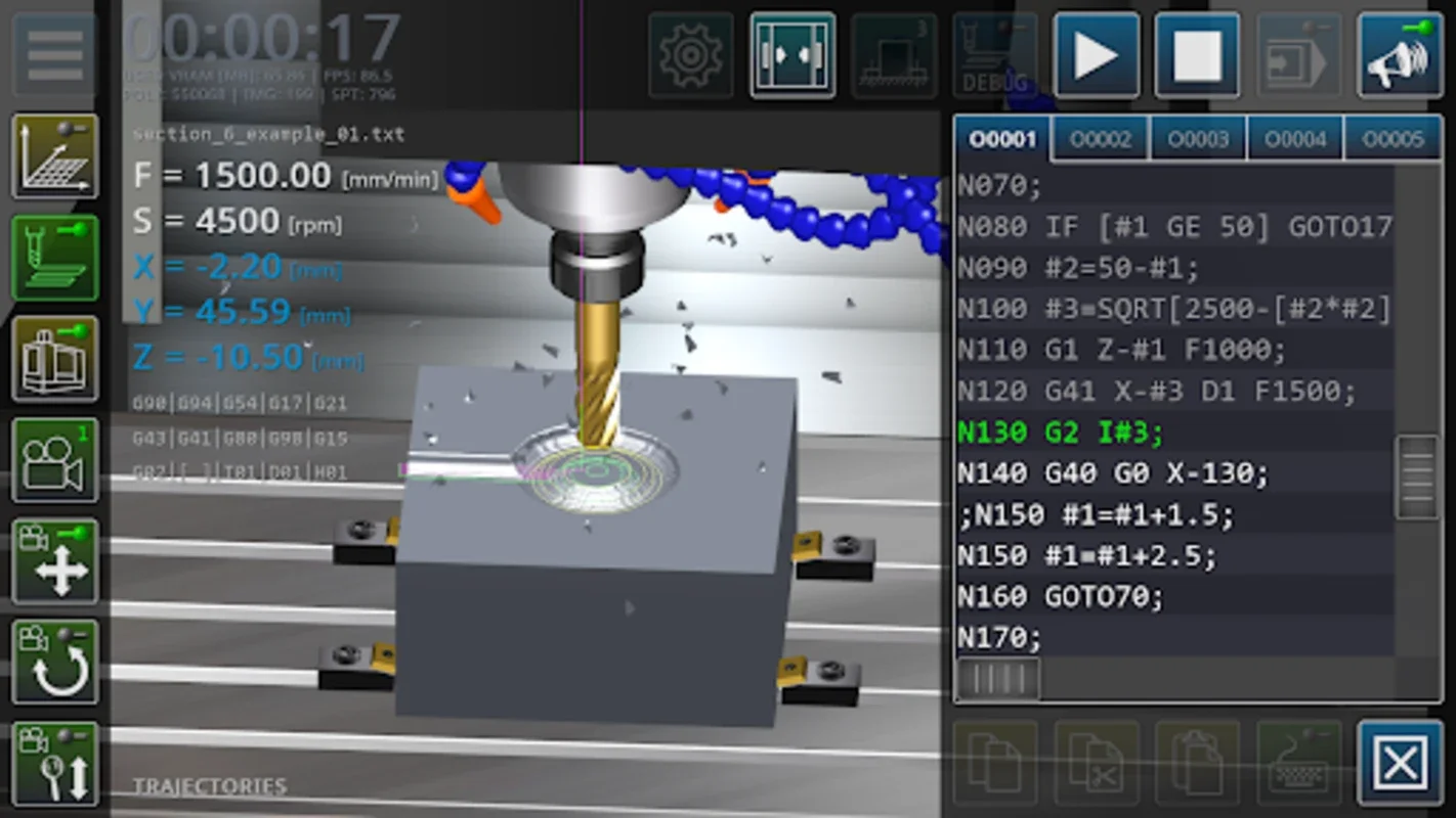 CNC Milling Simulator for Android - Ideal for Learning CNC Milling