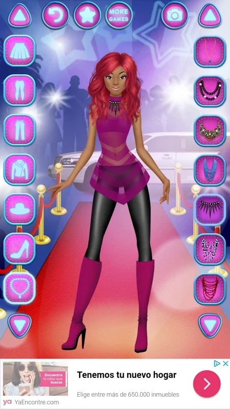 Fashion Show Dress Up Game for Android - Style Your Model