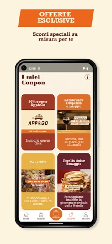 Dispensa Emilia for Android - Seamless Dining & Rewards