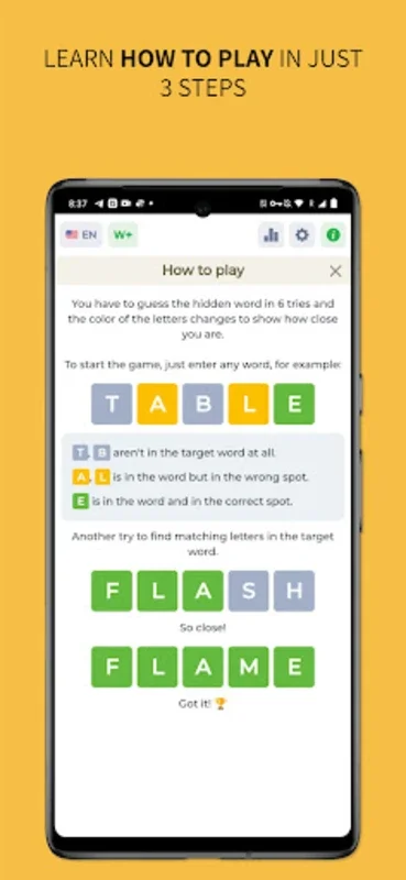 Wordly - Daily Word Game for Android: Boost Vocabulary Skills