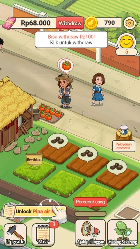 Lucky Market for Android - Manage Your Vegetable Stand