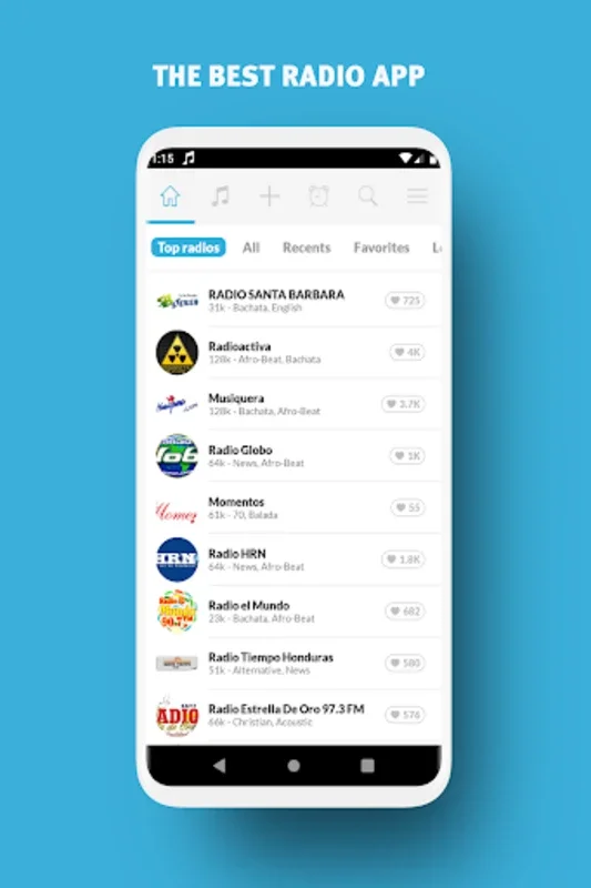 Radio Honduras - Radio FM for Android: Stream Honduran Radio