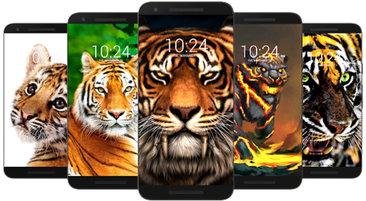 Tiger Wallpaper HD & 4K for Android - Stunning Visuals