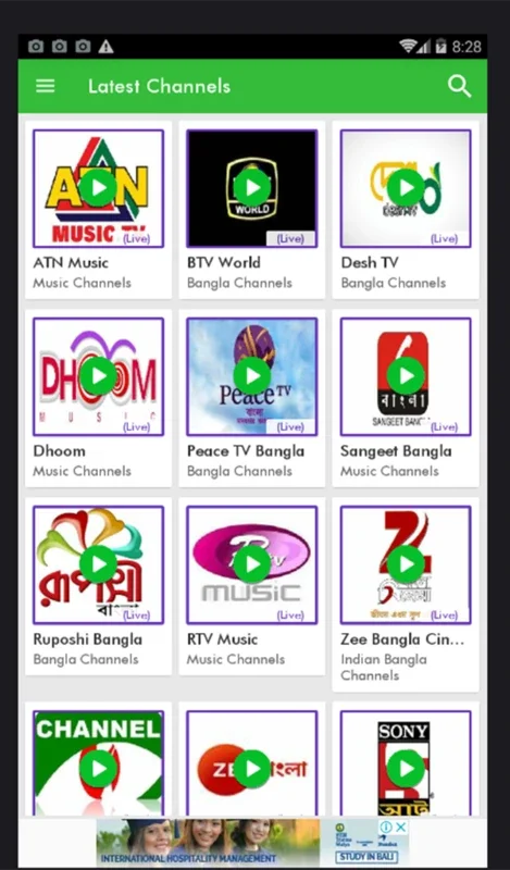 BD TV LIVE for Android - Enjoy Bangladeshi TV