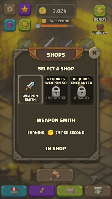 Blacksmith - Merge Idle RPG for Android: Forge the Best Swords