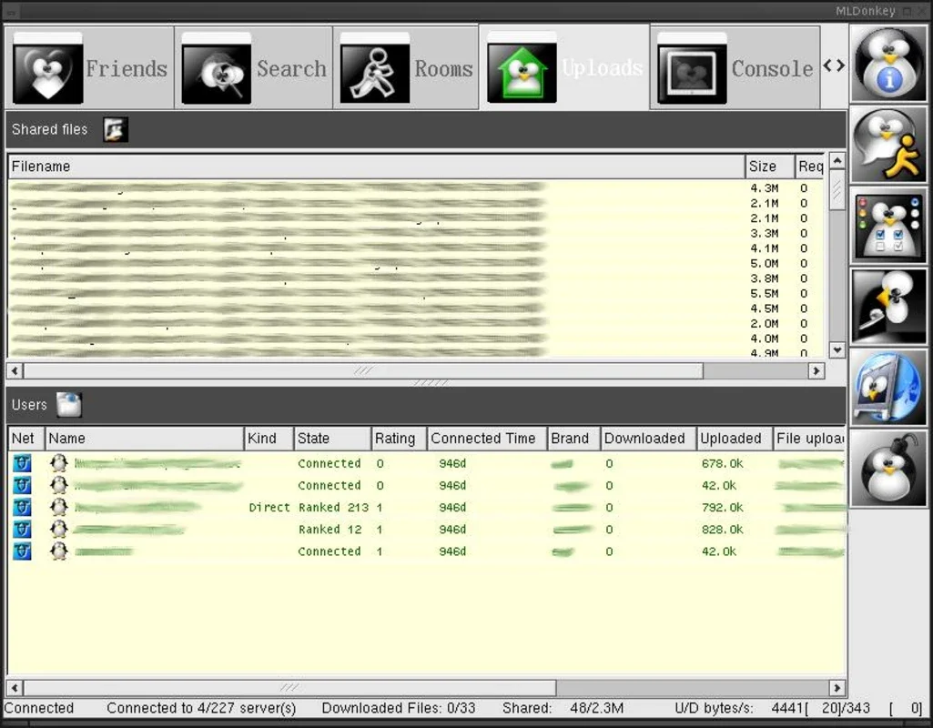 MLDonkey for Windows - A Versatile P2P Client