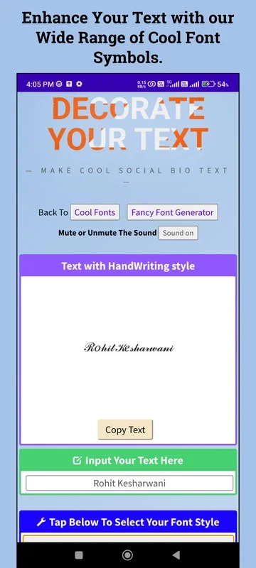 Cool Fonts for Android - Enhance Your Text with Unique Fonts