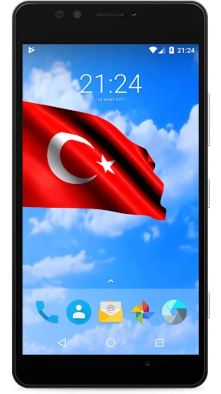 Türk Bayrak Canlı Duvar Kağıdı for Android: Vibrant Flag Wallpapers