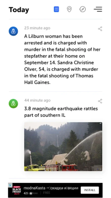 LiveUAMap for Android - Stay Informed with Real-Time News