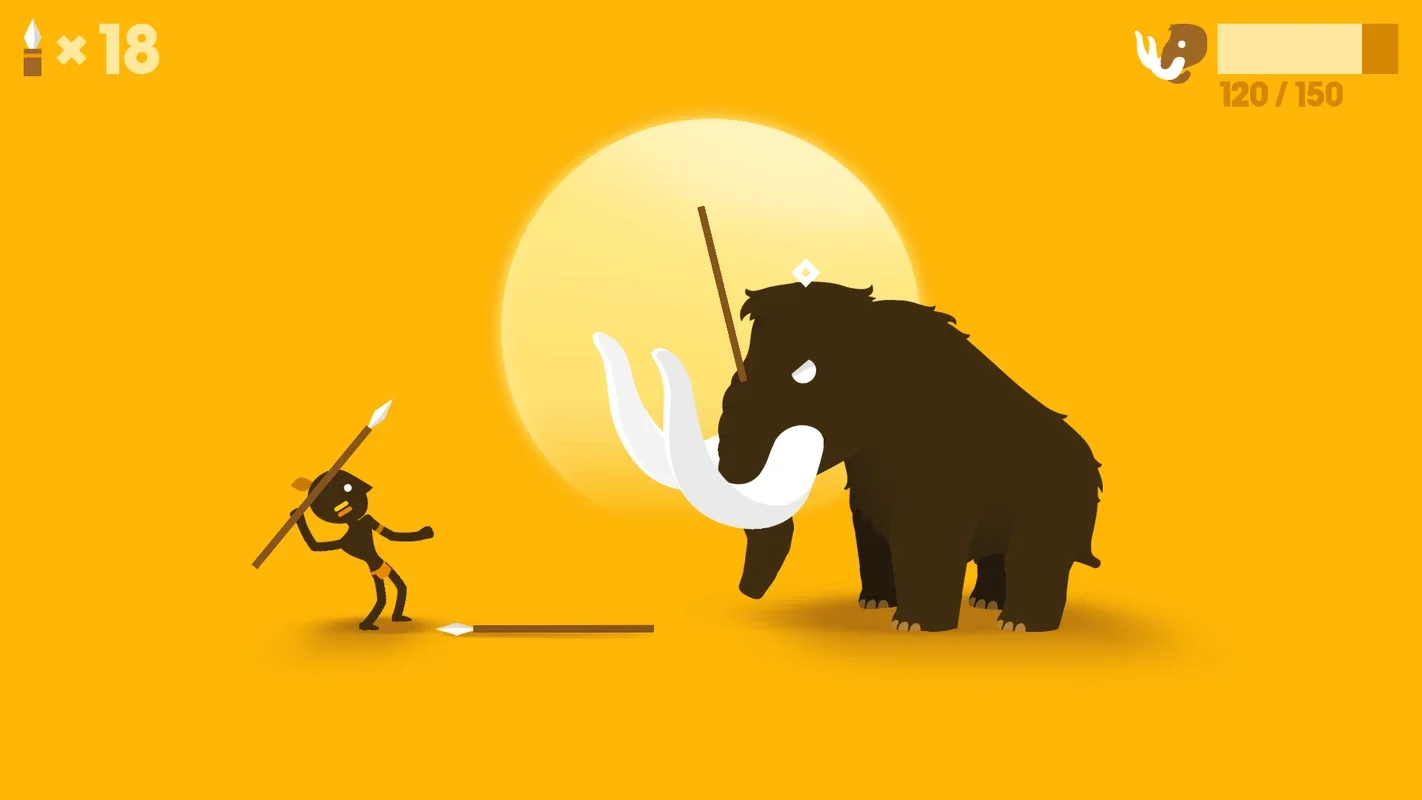 Big Hunter for Android - Hunt Mammoths with Javelins