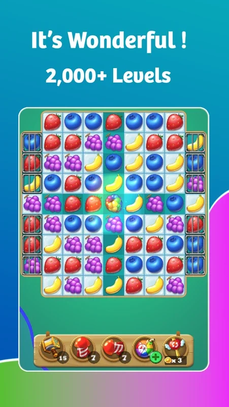 Fruit Juicy, Fruit Puzzle for Android - Engaging Match-3 Fun