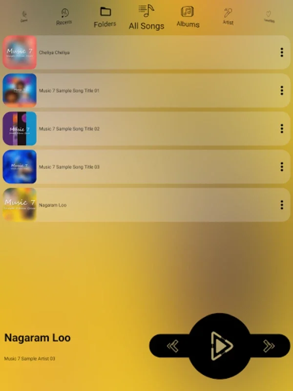 Music 7 Pro - Music Player 7 for Android - Enjoy Customizable Music