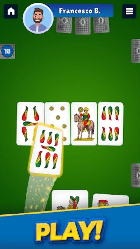 Scopa for Android: Engaging Card Game with Multiple Modes