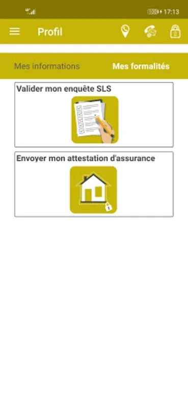 Dynacité dans ma poche for Android - Facilitating Tenant - Landlord Communications