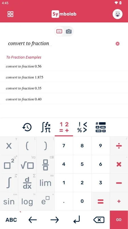 Symbolab for Android - Solve Math Problems Easily