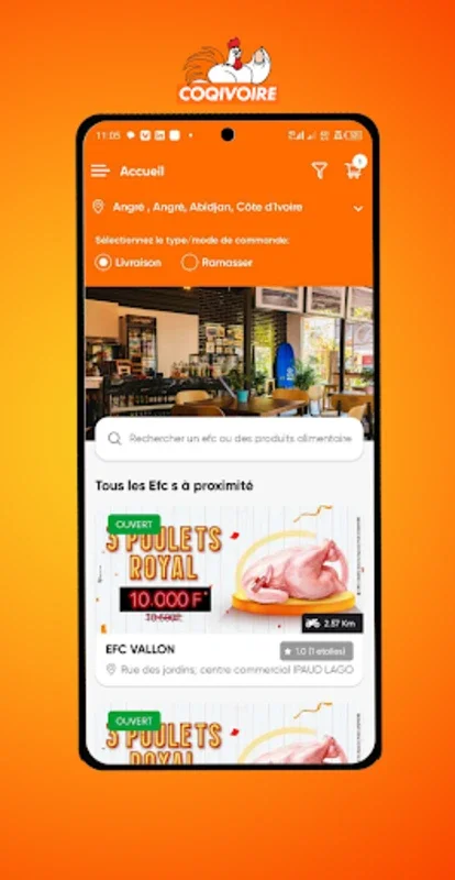 Coqivoire for Android: Streamlined Shopping Experience