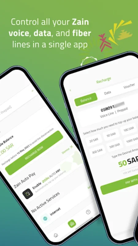 Zain KSA for Android: Simplifying Mobile Line Management