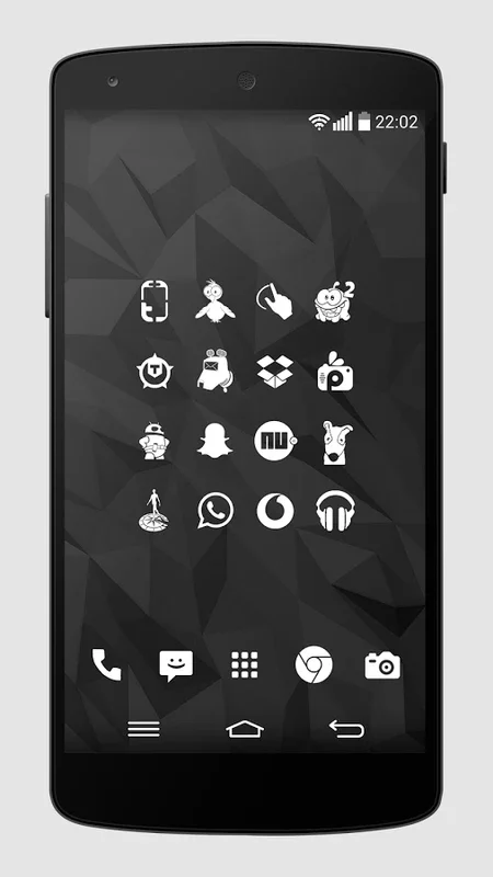 Whicons for Android - Add Elegance with White Icons