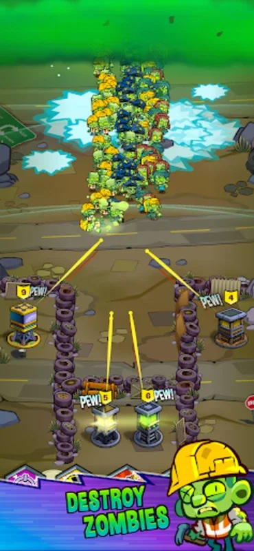 Zombie Nations for Android: Strategic Tower Defense