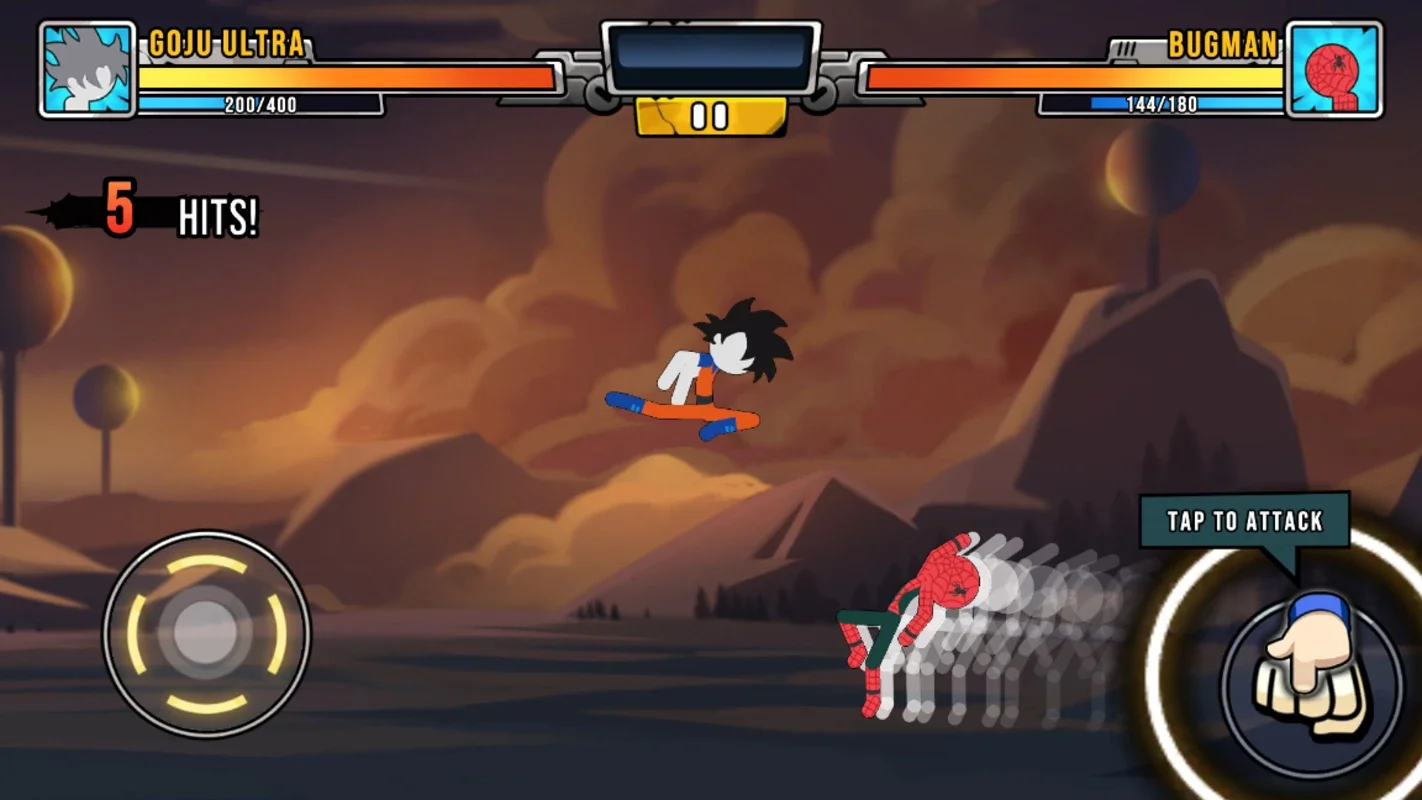 Super Stickman Dragon Warriors for Android - Thrilling Combat