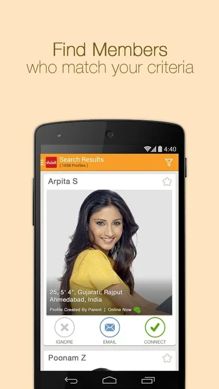 Shaadi.com for Android - Find Your Partner