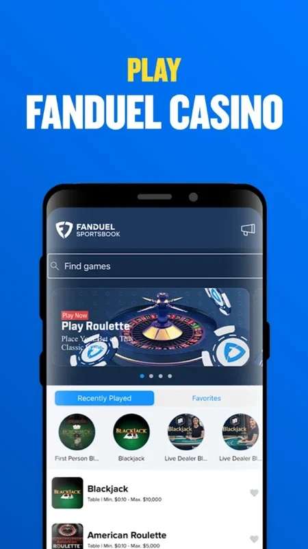 FanDuel Sportsbook & Casino for Android - Official Betting App