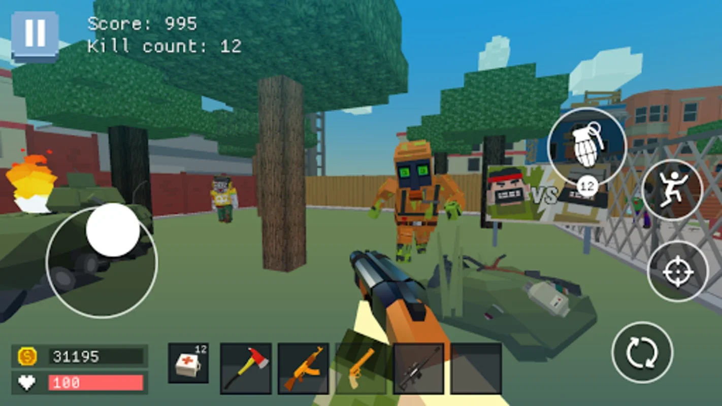 Pixel Combat: World of Guns for Android - Immersive Shooter