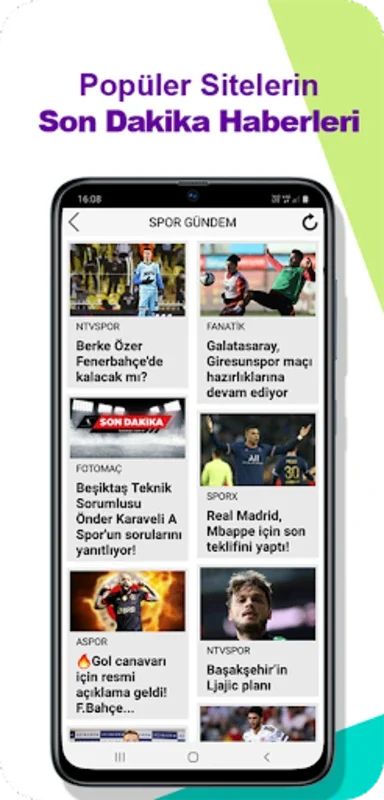 Spor Haberleri - Köşe Yazıları for Android: Comprehensive Turkish Sports App