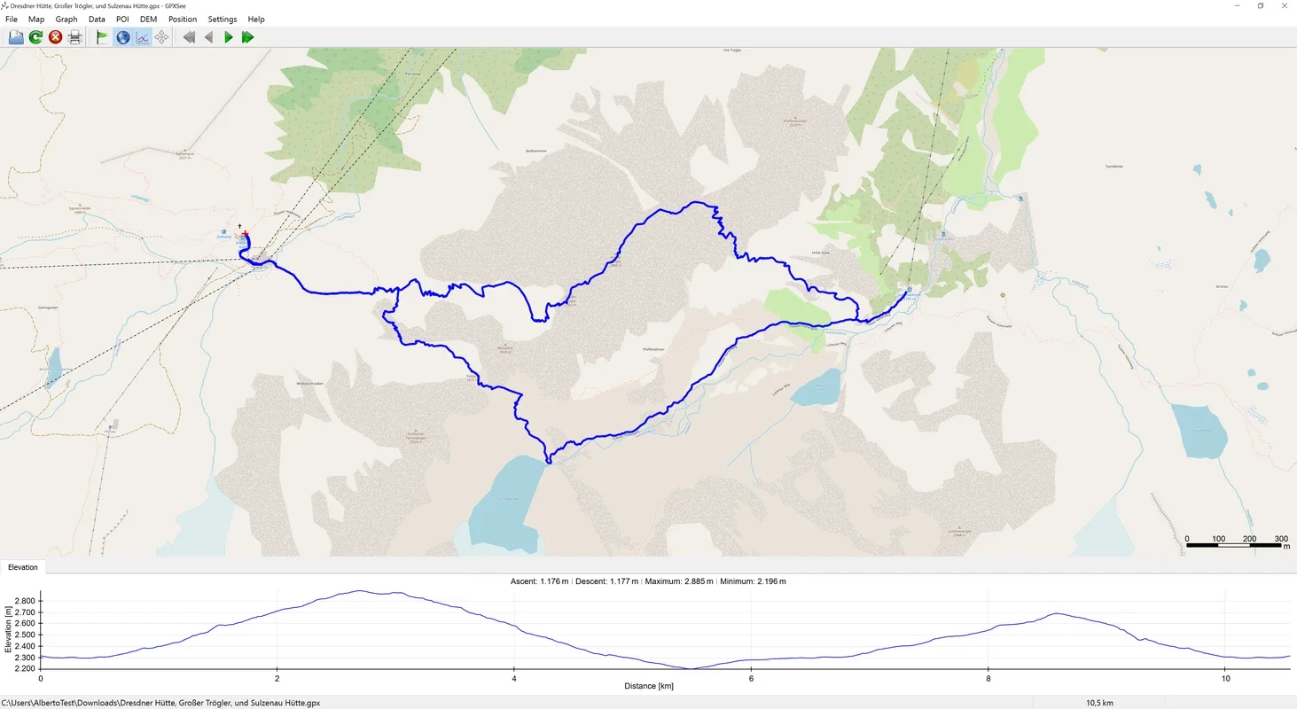 GPXSee for Mac - Free Route Viewing and Analysis