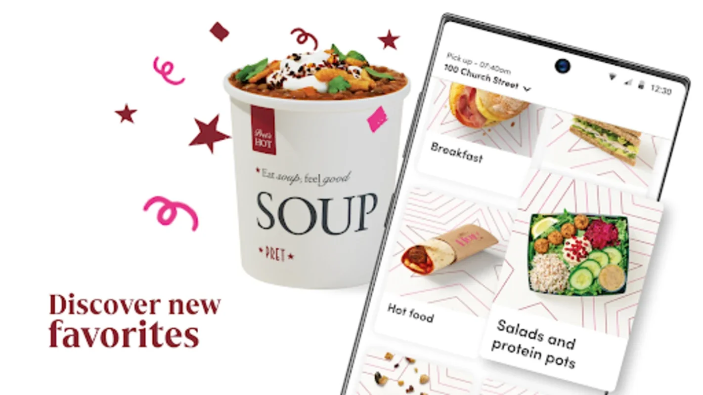 Pret A Manger for Android - Seamless Dining on the Go