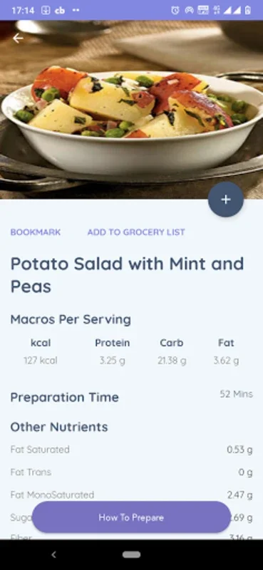 CFast for Android: Manage Diet and Track Health