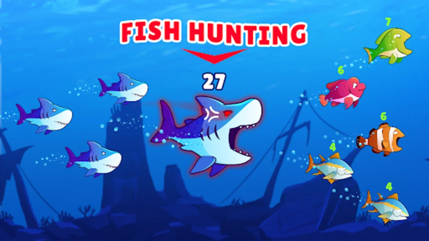 Merge Fish Eater.io for Android - Dominate the Ocean