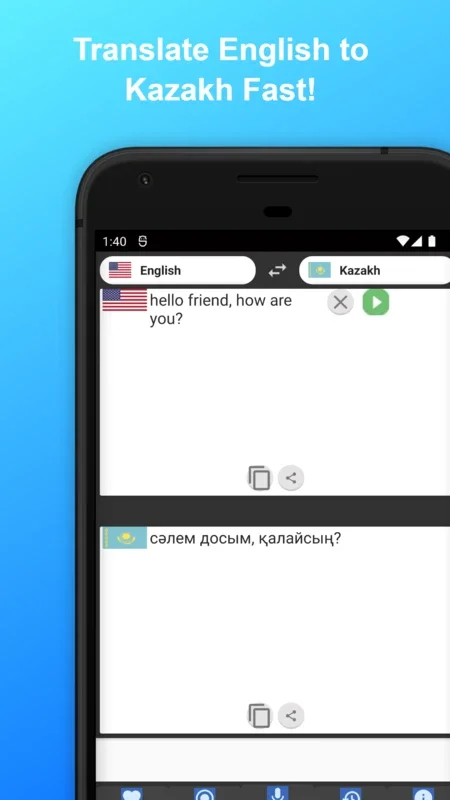 English to Kazakh Translator for Android - Seamless Language Conversion