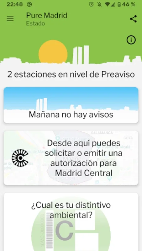 Pure Madrid (Contaminación) for Android - Comprehensive Air Quality Guide