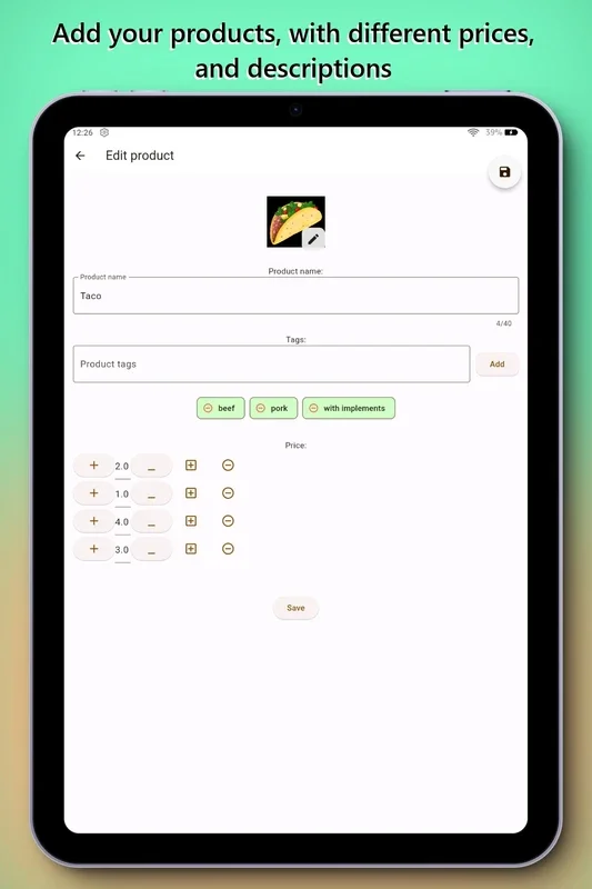 Koffeets for Android: Efficient Order Management