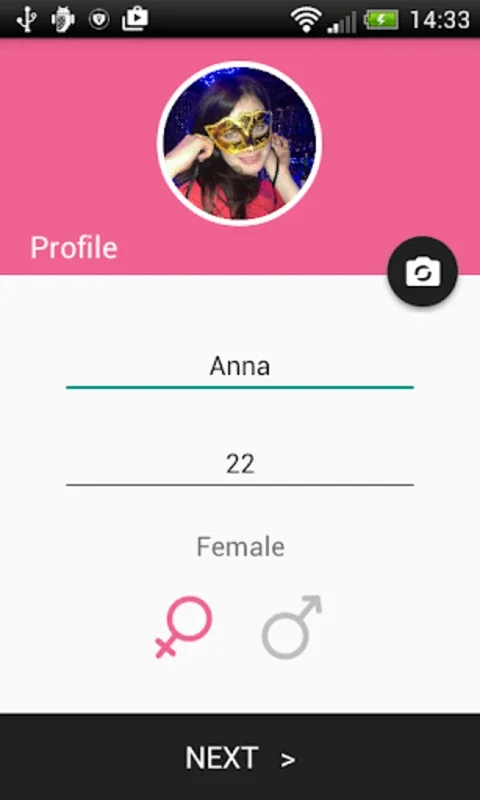 Triple chat, online dating for Android - Secure Connections