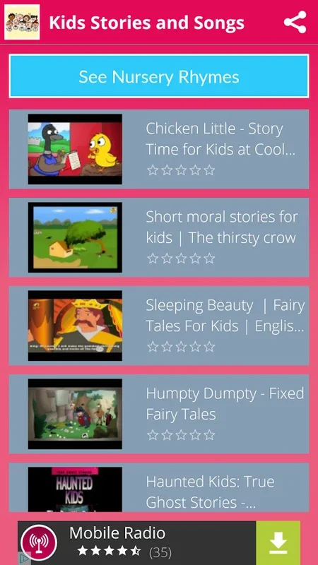 Canciones y Cuentos for Android: Engaging Kids' Entertainment