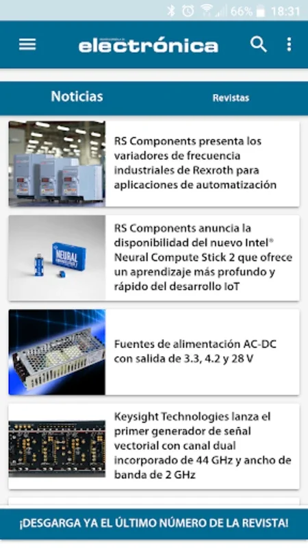 Revista Española de Electrónic for Android: Stay Ahead in Electronics