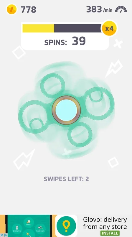 Finger Spinner for Android - Spin for High Scores